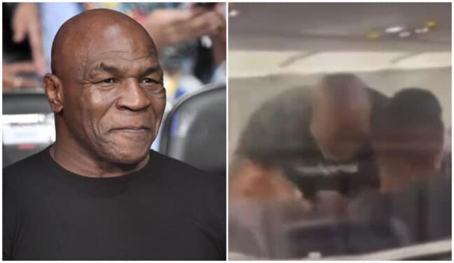 Mike Tyson : filmé en train de rouer de coups un passager dans un avion, la vidéo CHOC !