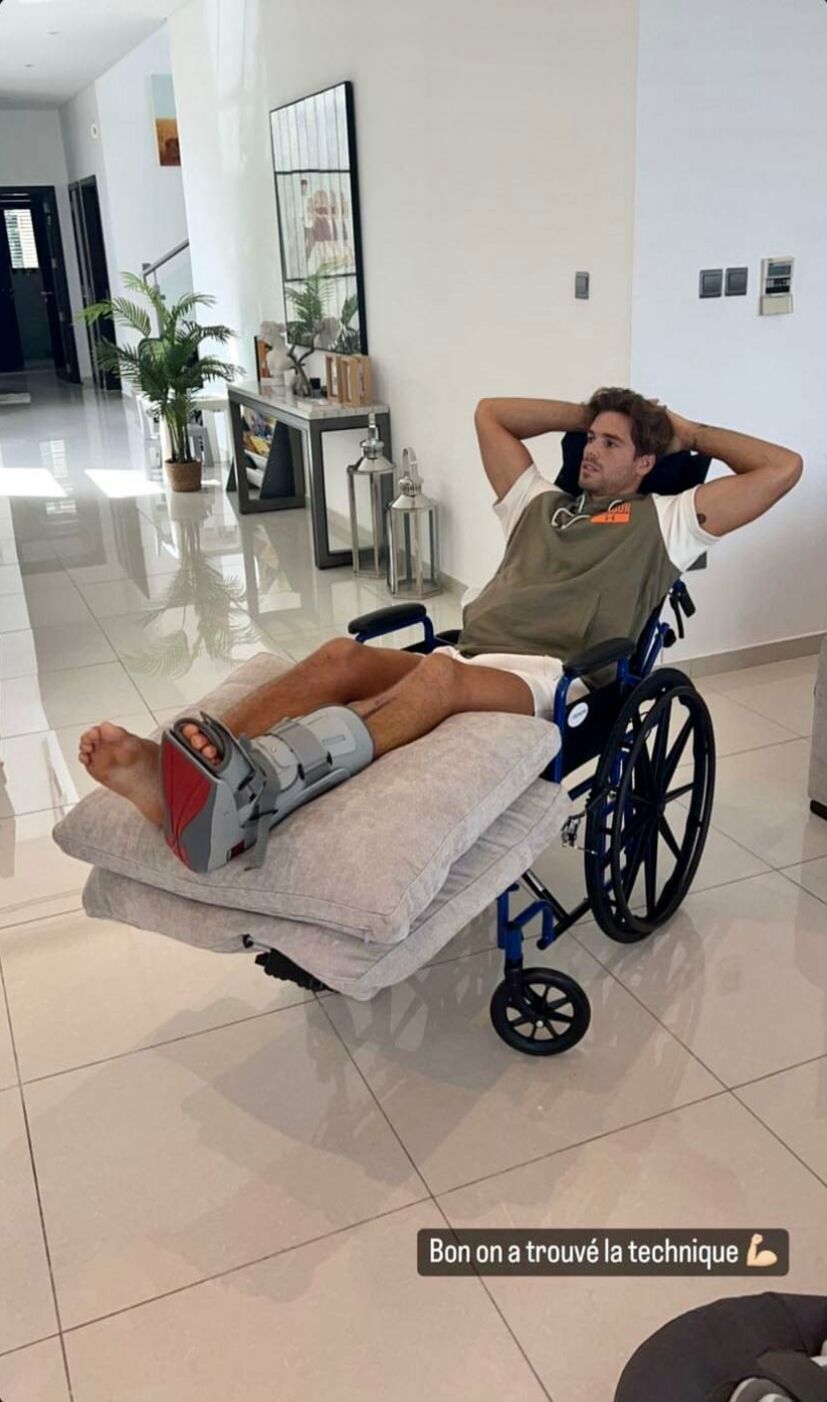 Giovanni Bonamy en fauteuil roulant : il a peur pour son mariage avec Hillary