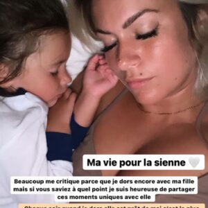 Carla Moreau : critiquée car elle dort encore avec sa fille, elle s'exprime