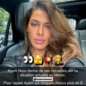 Ayem Nour : toujours dans l'incapacité de rentrer en France avec son fils ? Elle s'explique