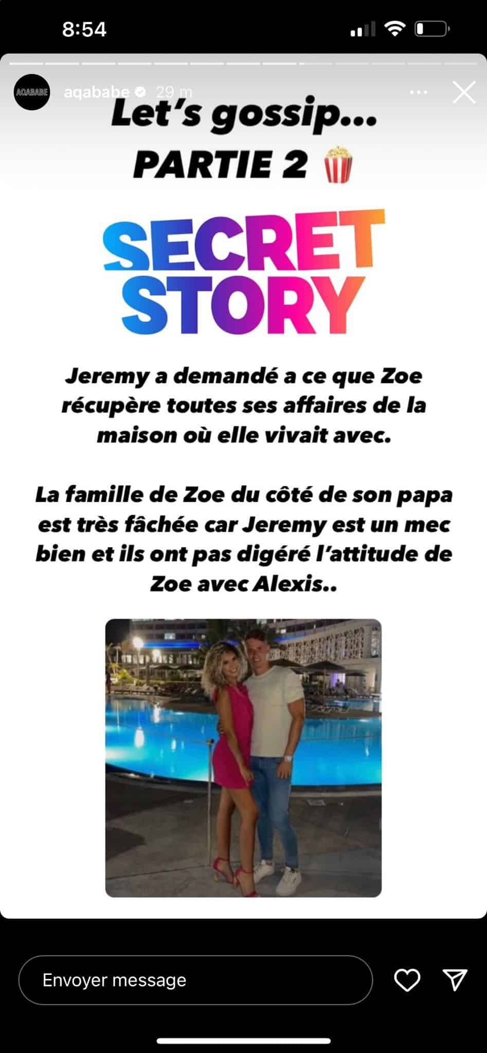 Zoé (Secret Story) : éliminée et séparée de Jeremy, elle aurait prévu de s'installer à Londres avec Alexis