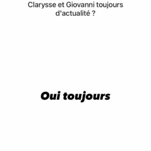 Giovanni (Les Cinquante) : toujours en couple avec Clarysse après le tournage ?